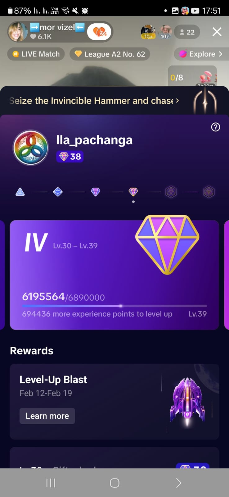 real TikTok level 38 account for sale plans